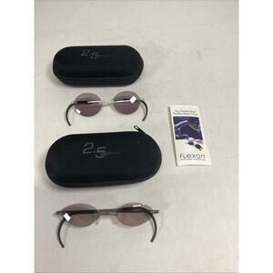 Set Of 2 Flexon Sunglasses With Cases